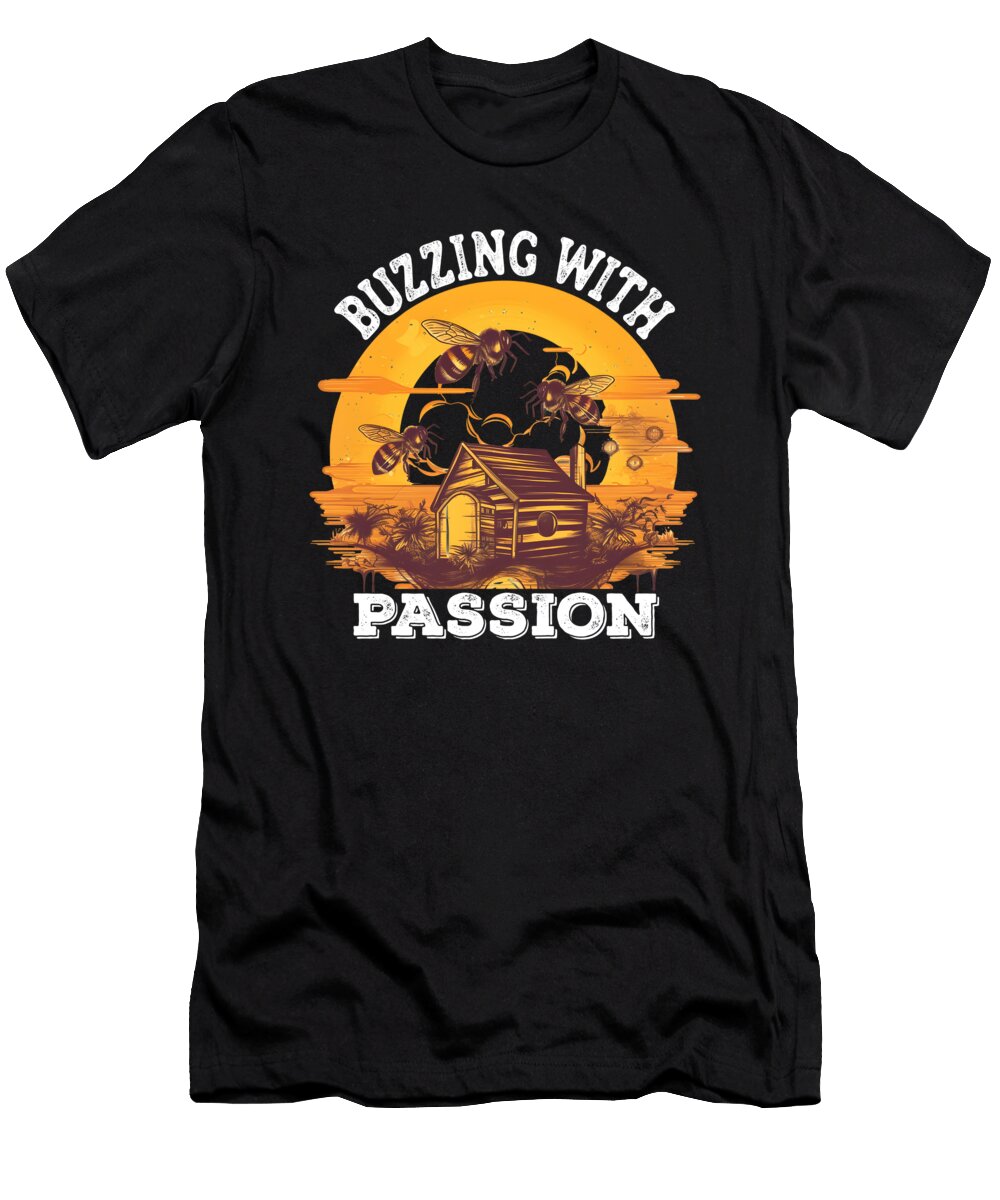 Funny Beekeeping Beekeeper Buzzing Bees Lover Gifts Orgence Matungwa T-Shirt