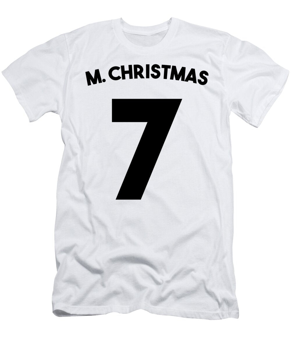 Funny Christmas 2020 Soccer Number 7 Black Friday and Cyber Monday Deals Nassy Designs T-Shirt