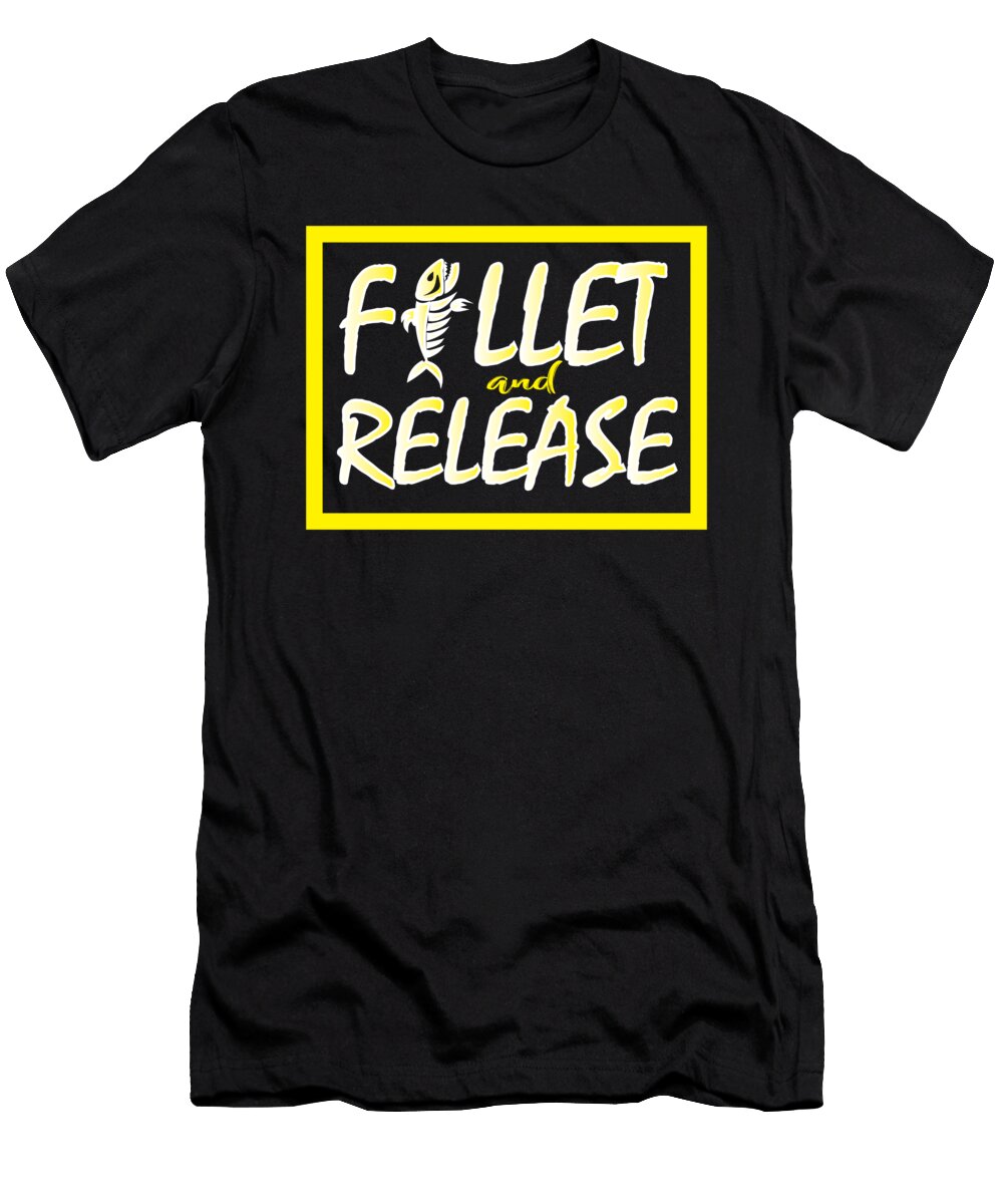 Funny Fishing Fillet and Release Carp Fish Gift Teequeen2603 T-Shirt