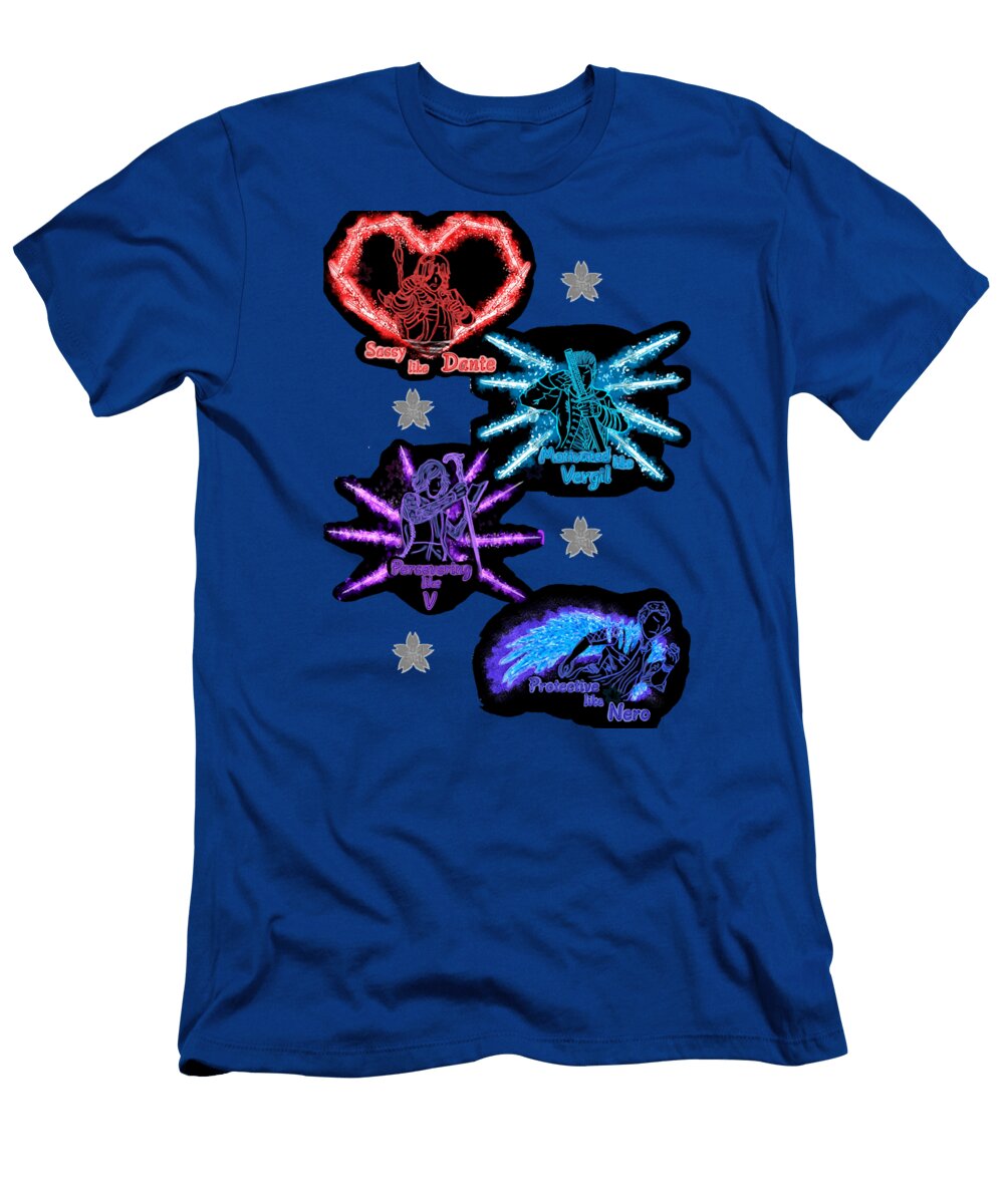 Funny Gifts for Devil Action May Cry Game Gift for Music Fans Mizorey T-Shirt
