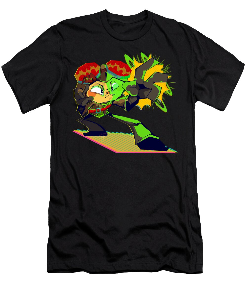 Funny Gifts Psychonauts Print Gamer Art Graphic for Fans Douxie Grimo T-Shirt
