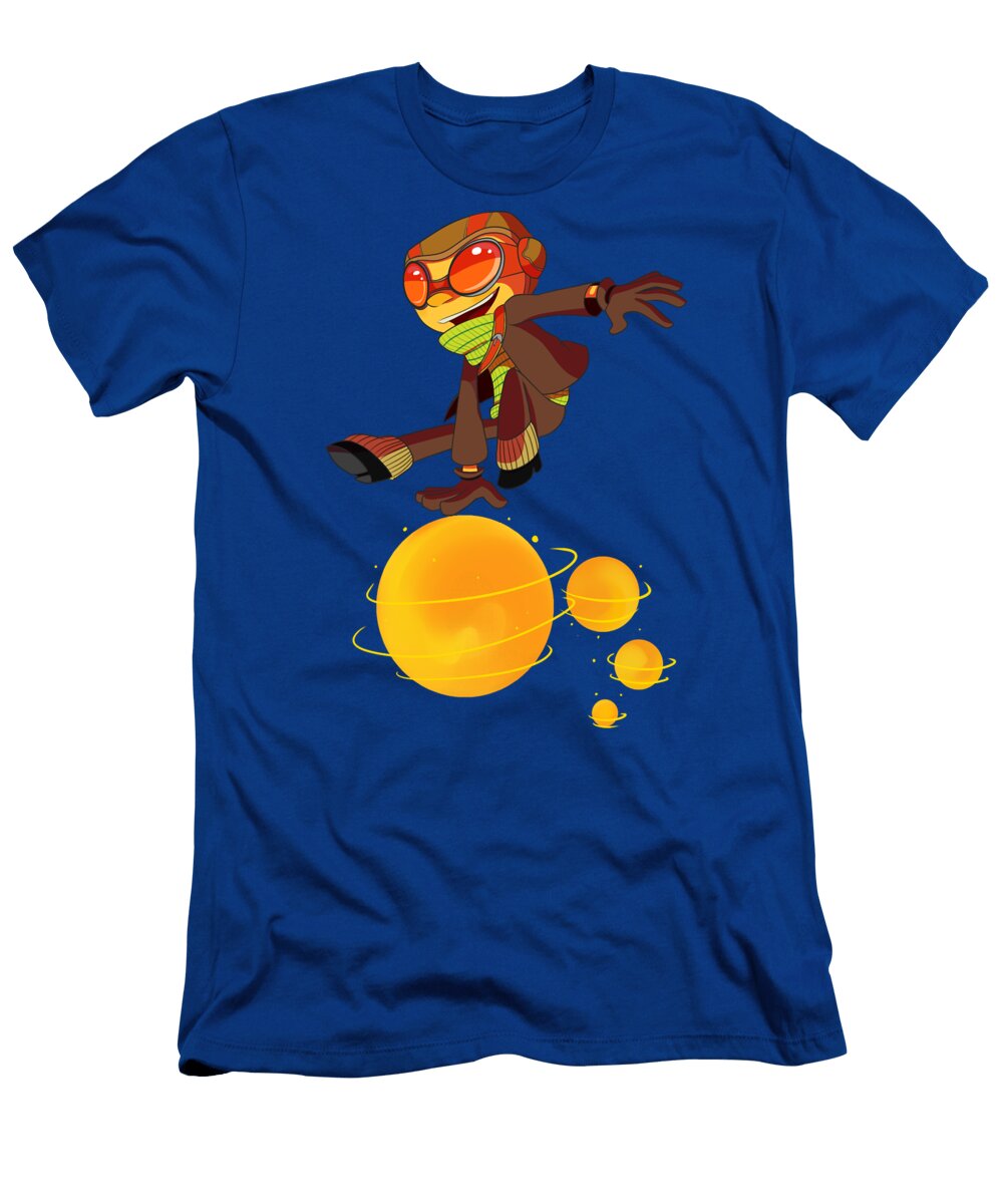 Funny Man Psychonauts Raz Douxie Grimo T-Shirt