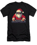Funny Santa Mixing Beats for Festive Fun Sophie Eleanor T-Shirt
