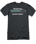 Funny Video Editing Rendering Do Not Touch Video Editor James C T-Shirt
