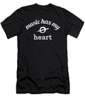 Funny Whole Note Music Has My Whole Heart Graphic Jacob Hughes T-Shirt