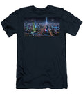 Futuristic Cityscape At Night Mango Art T-Shirt