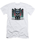 Futuristic Cyber Cat Robot Style Zyneu Gangd T-Shirt