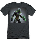 Futuristic Cyber Warrior Design Preslaire Charles T-Shirt