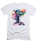Futuristic Female Android Profile Joanna Redesiuk T-Shirt