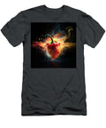 Futuristic Fire Xenia Bordeaux T-Shirt