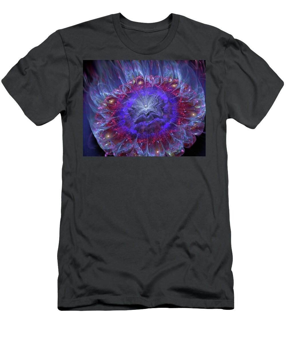 Galaxy Flower Icy Fire Lilia D T-Shirt