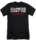 Gamers Dont Die Rashfiki Darsa T-Shirt