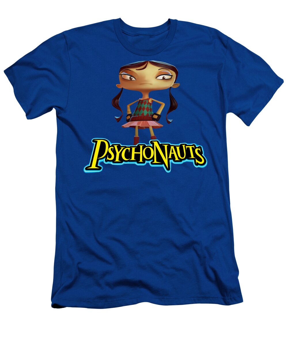 Games Psychonauts Gaming Mens Best Douxie Grimo T-Shirt