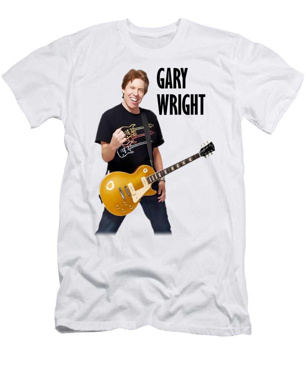 Gary Wright Guitar Mary R Desroches T-Shirt