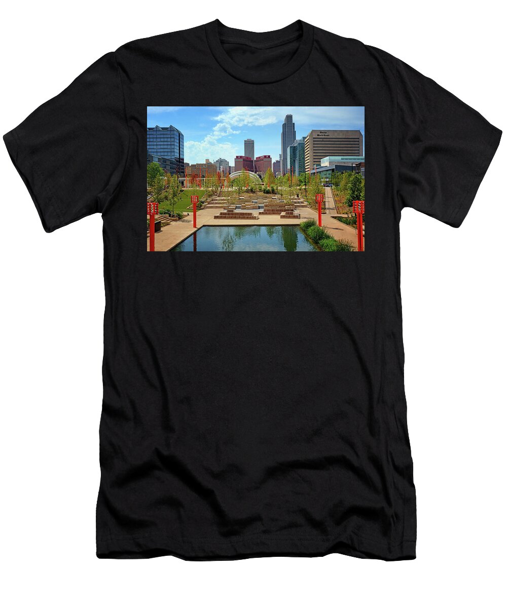 Gene Leahy Mall Omaha Nebraska 1922 Nikolyn Mcdonald T-Shirt