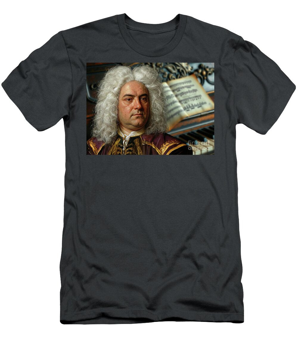 George Frideric Handel the Baroque Titan Gianpiero Lauretta T-Shirt