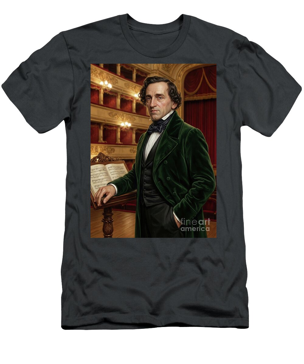 Giacomo Meyerbeer the King of Grand Opera Gianpiero Lauretta T-Shirt