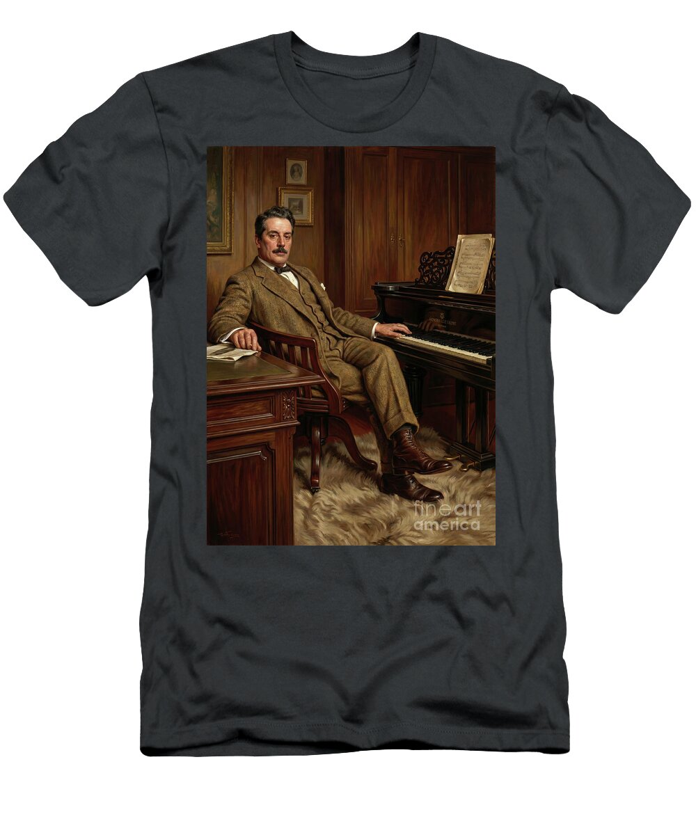 Giacomo Puccini the Dandy of Opera Gianpiero Lauretta T-Shirt