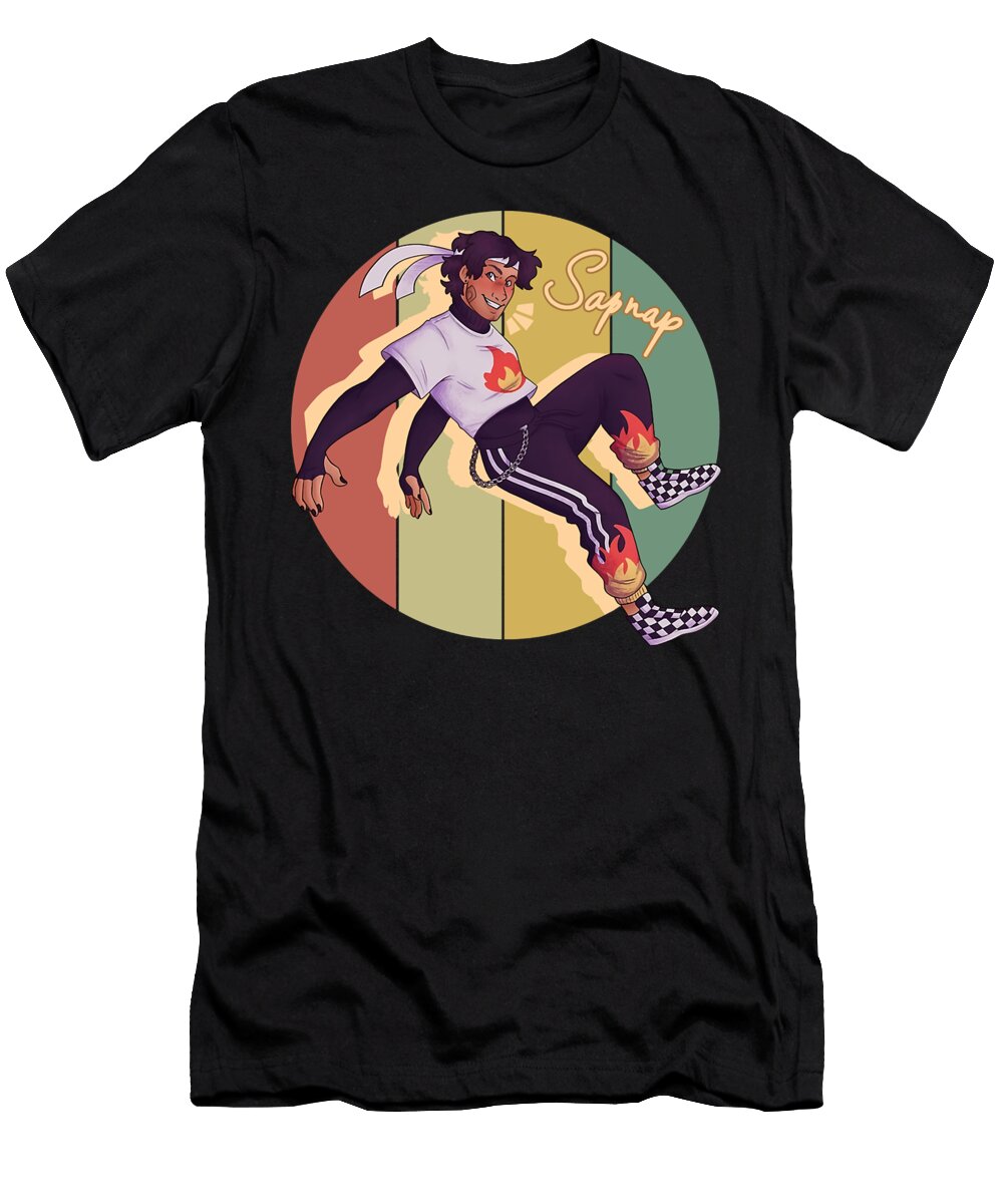 Gifts for Women American Technoblade Youtuber Graphic for Fans Anime Chipi T-Shirt