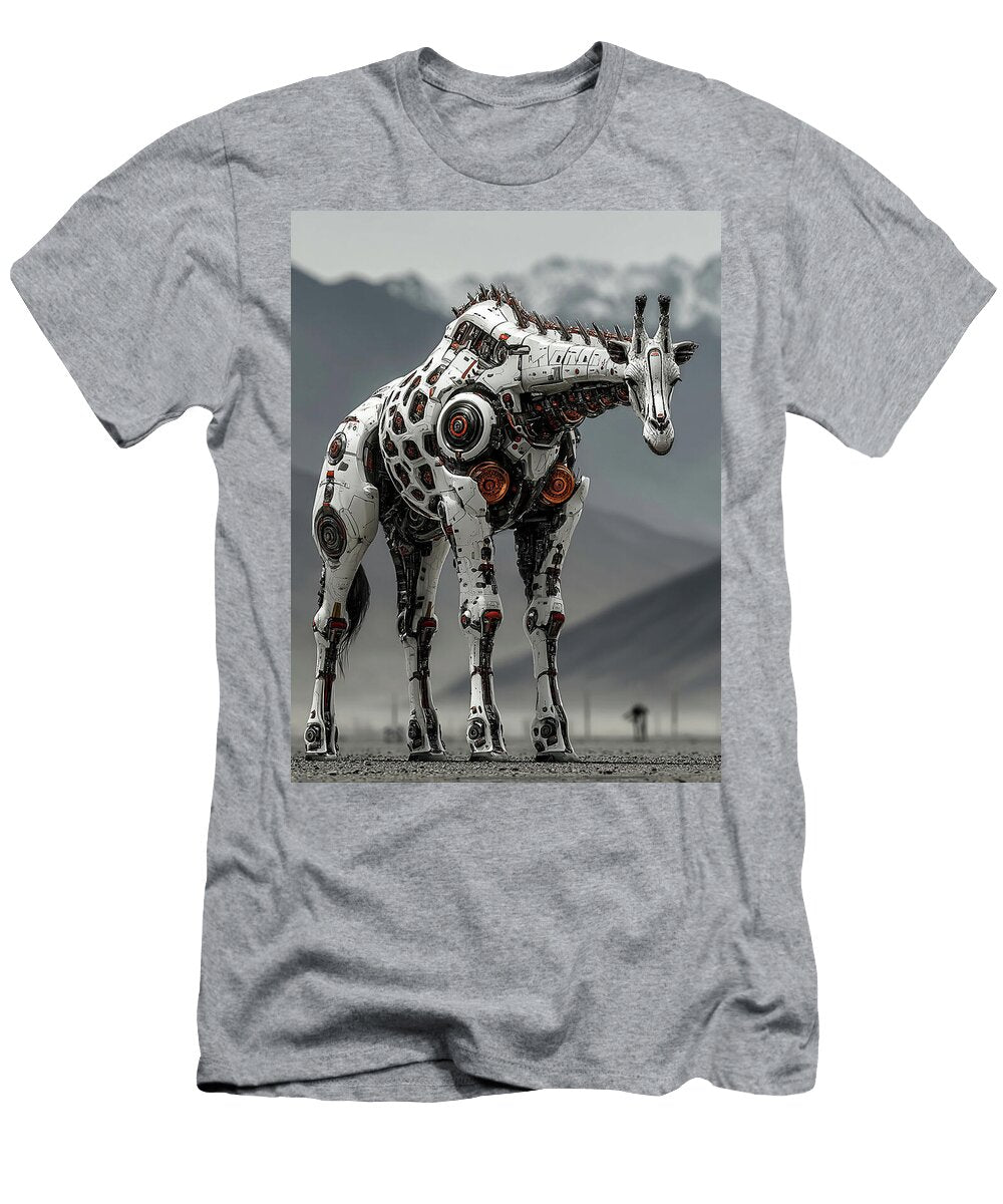 Giraffa Mechanica Js Digital T-Shirt