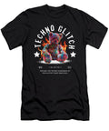 Glitchy Teddy Bear on Fire Damaged Goods T-Shirt