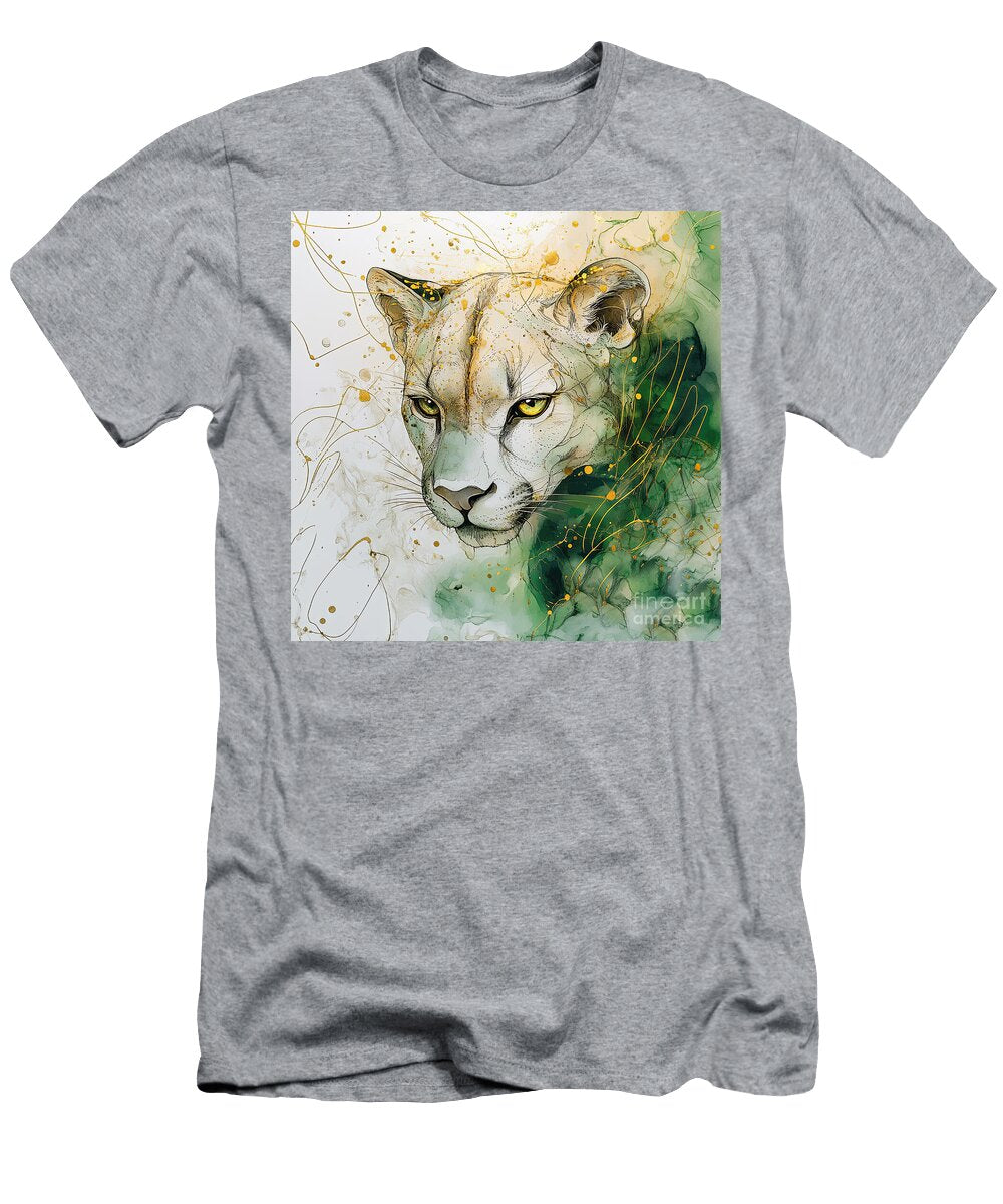 Glitter Puma Face Elisabeth Lucas T-Shirt