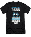 God Made Bass Player Guitarists Music Lovers Electric Guitar Bassist Musicians Gift Thomas Larch T-Shirt
