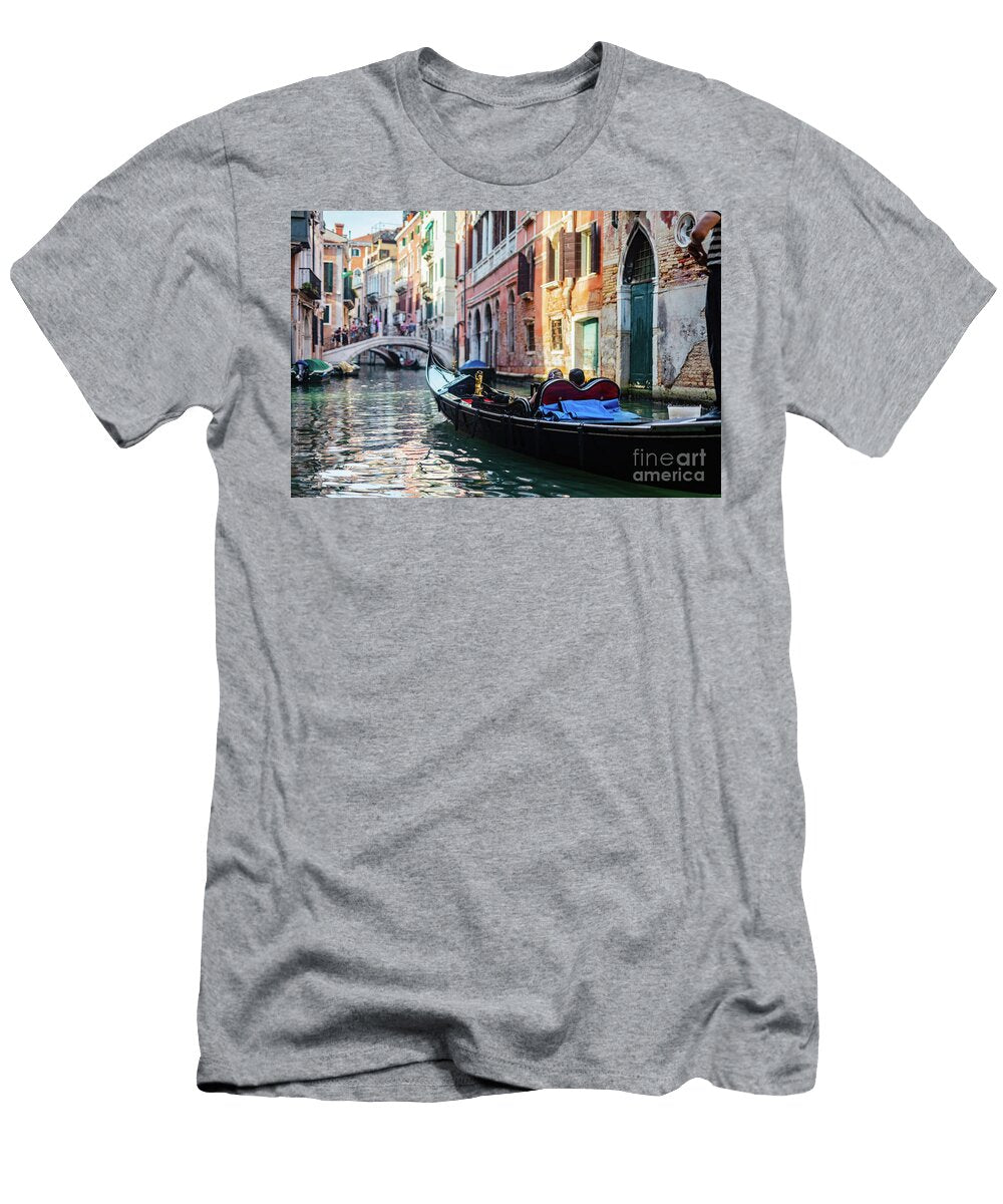 Gondola on Canal in Venice Italy Michal Bednarek T-Shirt