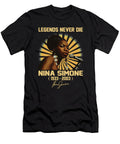 Goodness Cunning Nina Simone Legend Never Die Retro Vintage Ezone Prints T-Shirt