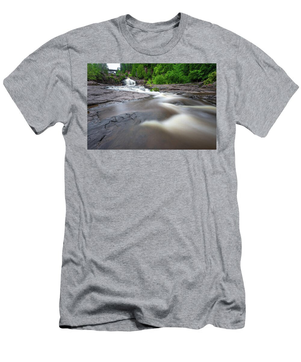 Gooseberry Falls in the Summer Sebastian Musial T-Shirt