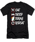 Graffiti Illustrationist Sketcher Artist Eat Sleep Spray Repeat Thomas Larch T-Shirt