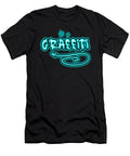 Graffiti Lettering Typographic Urban Street Wall Art Artist Hip Hop Hipster Thomas Larch T-Shirt
