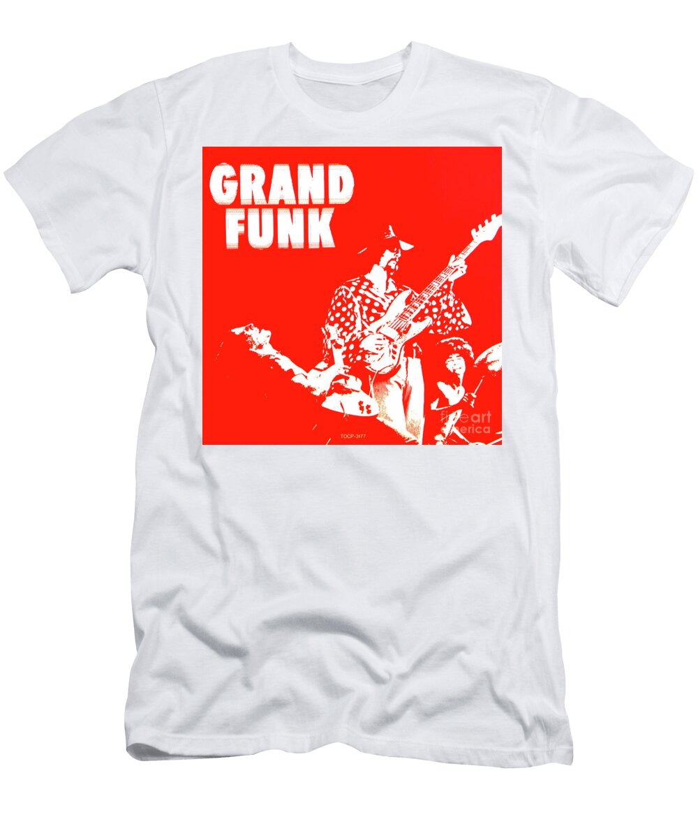 Grand Funk Railroad Grand Funk Album Cover 1969 David Lee Thompson T-Shirt