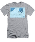 Grand Manan Channel Maine and New Brunswick Southern Part Nautical Chart Map 2023 Ocean Blue Carol Japp T-Shirt