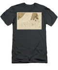 Grand Manan Channel Maine and New Brunswick Southern Part Nautical Chart Map 2023 Sepia Carol Japp T-Shirt