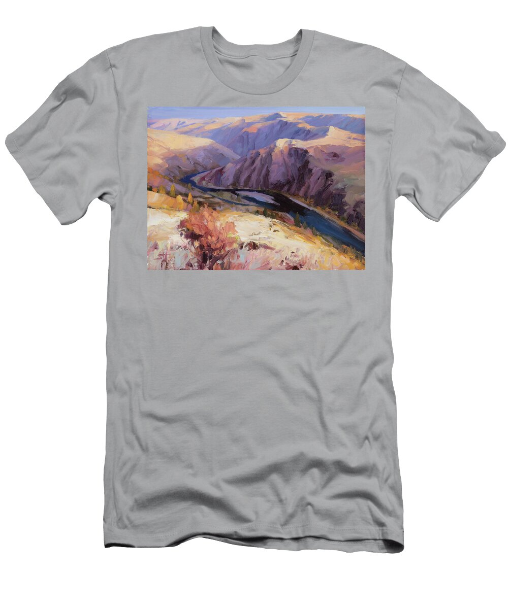 Grand Ronde River Gorge Steve Henderson T-Shirt