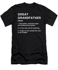 Great Grandfather Definition Funny Fathers Day Print Noirty Designs T-Shirt