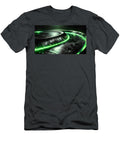 Green Curves Ii Quantum Pizza T-Shirt