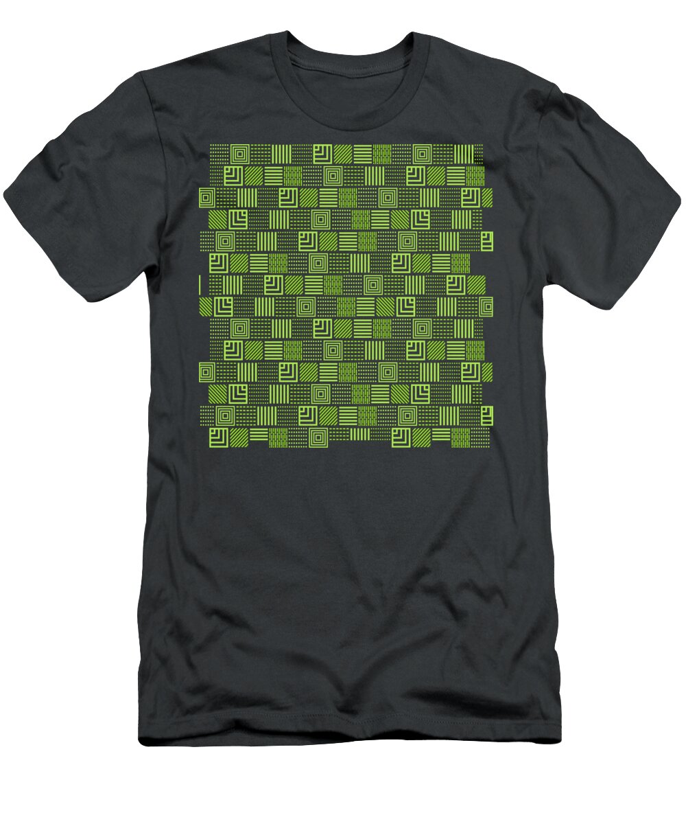 Green Rectange Dedek Cantik T-Shirt