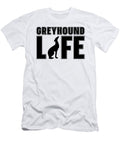 Greyhound Life Pet Rescue Racer Greyhound Racer Tshirtconcepts Marvin Poppe T-Shirt