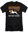 Greyhound Racing Greyhound At Play Greyhound Racer Tshirtconcepts Marvin Poppe T-Shirt