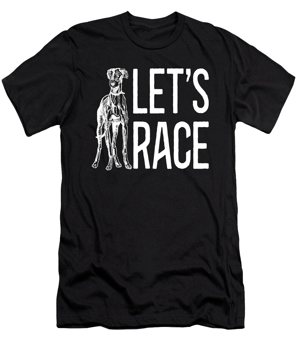 Greyhound Racing Lets Race Rescue Greyhound Racer Tshirtconcepts Marvin Poppe T-Shirt
