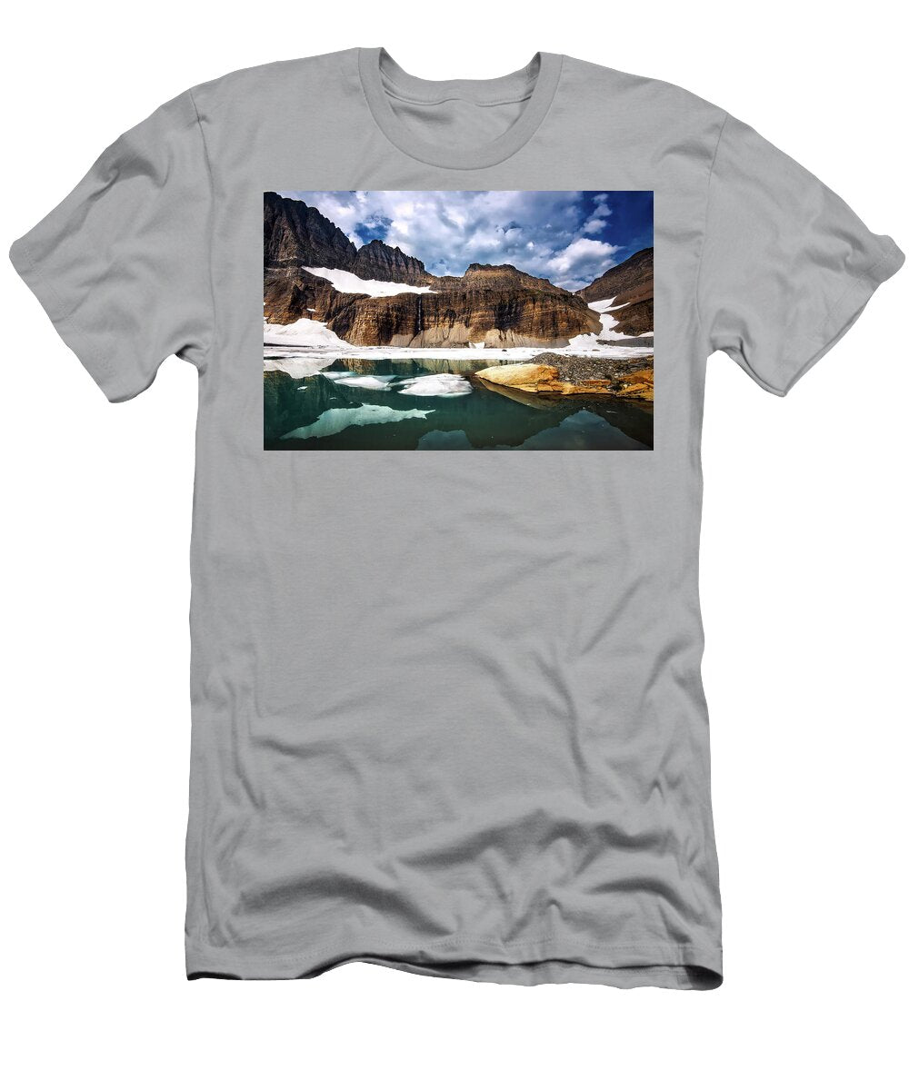 Grinnell Glacier Basin Nps Tim Rains T-Shirt