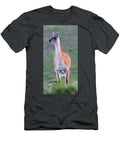 Guanaco Female Alert Looking At Puma on on Opposite Nick Garbutt Natureplcom T-Shirt