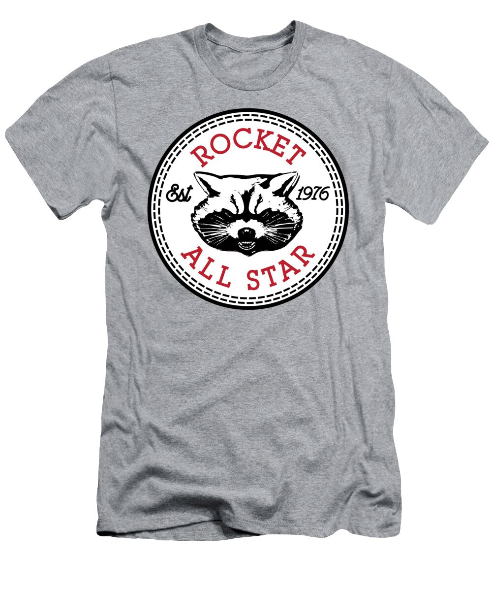 Guardians of the Galaxy Rocket Raccoon All Star Converse Paul Hall T-Shirt