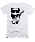 Guitar Player Bassist Panda with E Bass Guitar Zimstarus T-Shirt