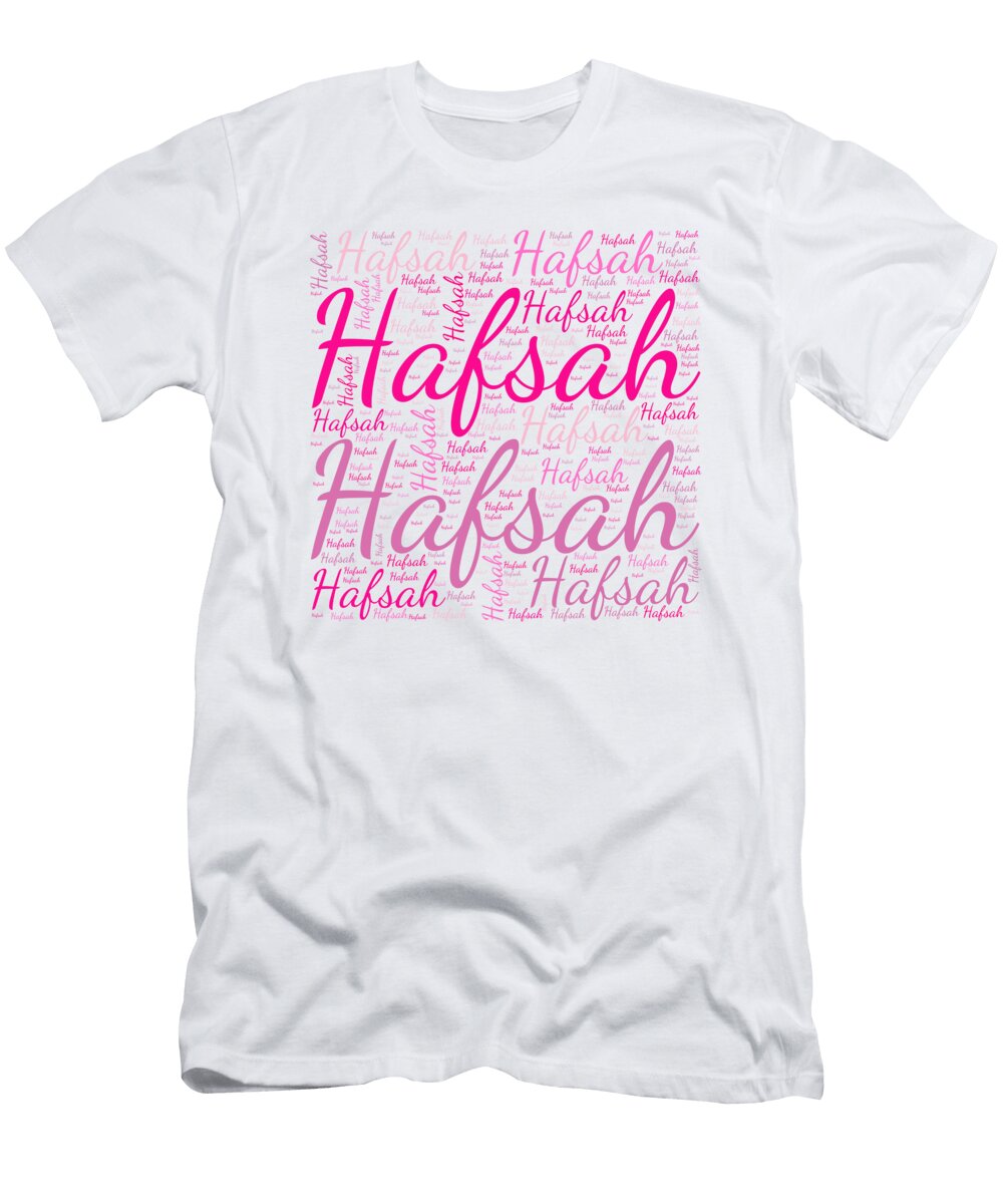 Hafsah Names Without Frontiers Vidddie Publyshd T-Shirt
