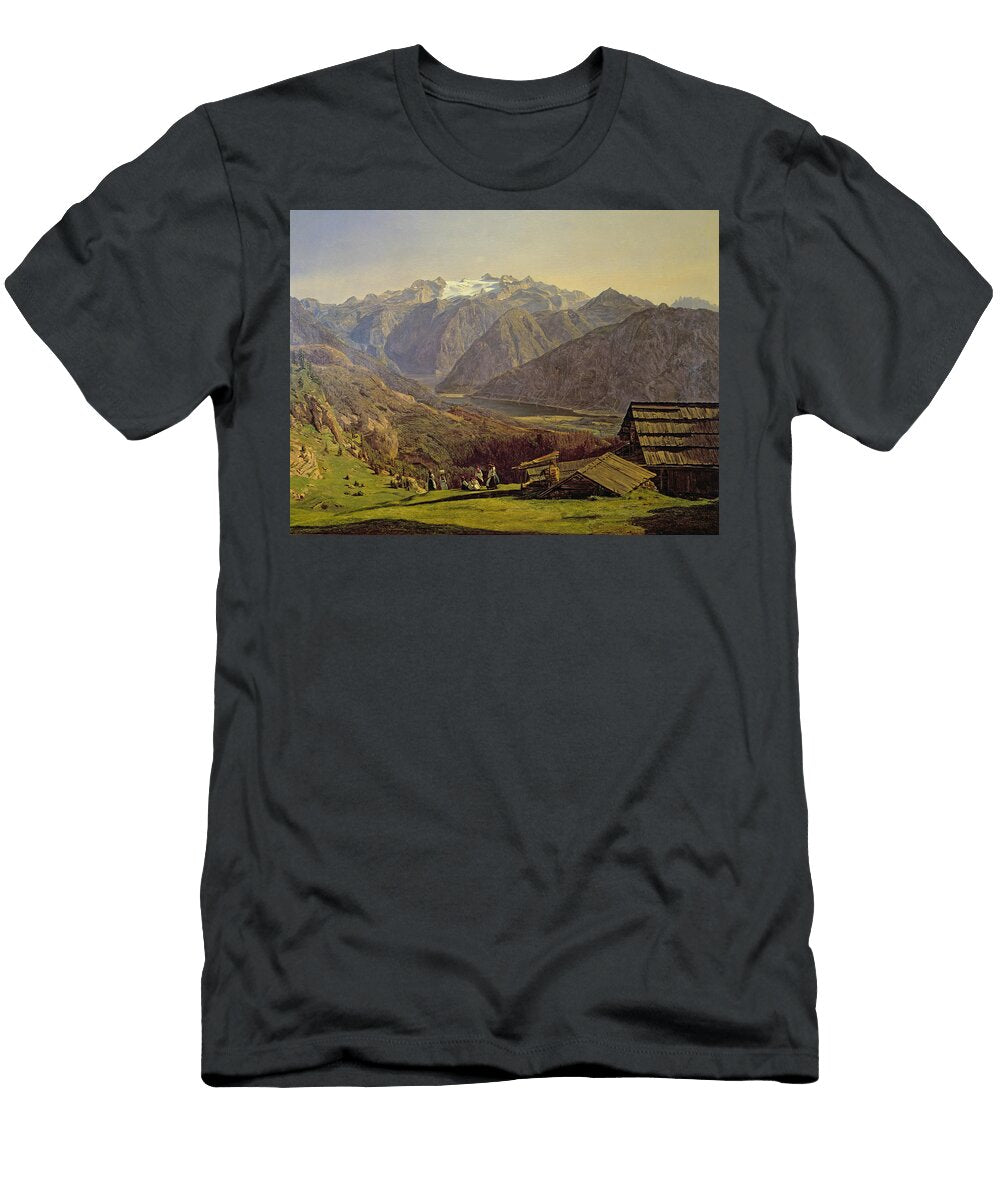 Hallstatter See Ferdinand Georg Waldmuller T-Shirt