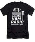 Ham Radio Contact Sport Funk Amateur Moon T-Shirt