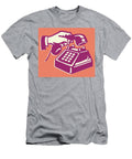 Hand Holding Handset of Telephone with Buttons Csa Images T-Shirt